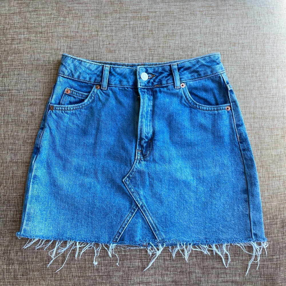 Topshop moto skirt